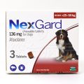 ネクスガード136mg(25～50キロ・犬用)の箱正面サムネイル画像