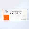 グルコバイ25mgの箱正面サムネイル画像